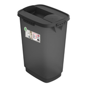 PET-NOVA Pojemnik na karmę czarny 25L