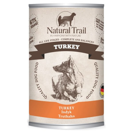 Natural trail turkey dla psa 400 g