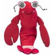 Zabawka Wriggle shrimp, zabawka, dla kota, czerwona, 23 cm, z kocimiętką