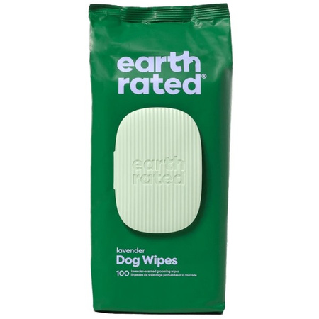 Mokre chusteczki, dla psa, lavendowe, opakowanie- 100szt