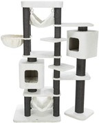 Lionello, drapak stojący XXL, dla kota, kremowy/brązowy, 183 cm