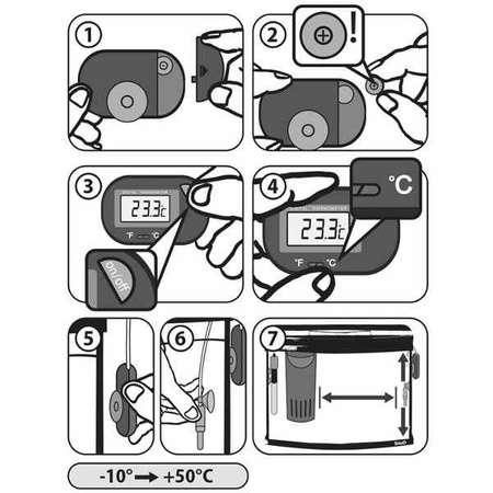 Tetra th digital thermometer