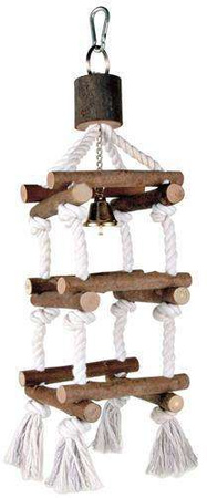 ZABAWKA DREWNIANA DLA PTAKÓW 34cm