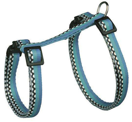 Szelki dla kota ze smyczą Freshline Spot ,nylon, 27–45 cm/10 mm, 1.20 m