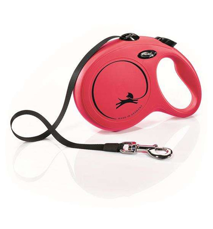 FLEXI SMYCZ New Classic TAŚMA  5 m ,ROZM.S,NIEBIESKA, 15kg