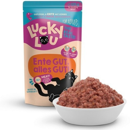 Lucky Lou Lifestage Adult drób i kaczka 125 g