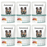ZESTAW Amanova Irresistible Wołowia saszetka 6 x 300 g