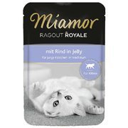 Miamor Ragout Royale Kitten z Wołowiną w galaretce saszetka 100g