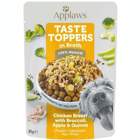 Applaws Taste Toppers kurczak i brokuł dla psa 85 g