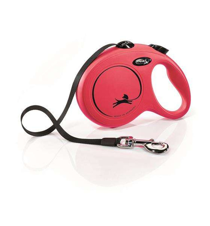 FLEXI SMYCZ New Classic TAŚMA  5 m ,ROZM.S,NIEBIESKA, 15kg