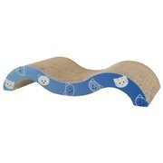 Drapak-fala  Mimi, 50 × 9 × 23 cm, turkusowy