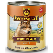 Wolfsblut Dog Wide Plain Konina i bataty puszka 800G