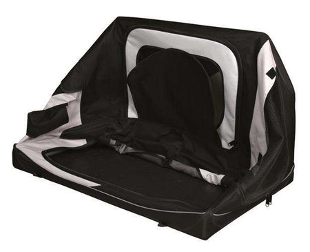 Box transportowy Vario 50, L: 99 × 65 × 71/61 cm, nylon, czarno-szary