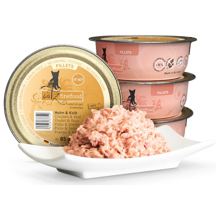 Catz Finefood Filety N.407 Kurczak/Cielęcina 85 g