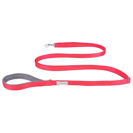 amiplay Samba EasyFix czerwona smycz L