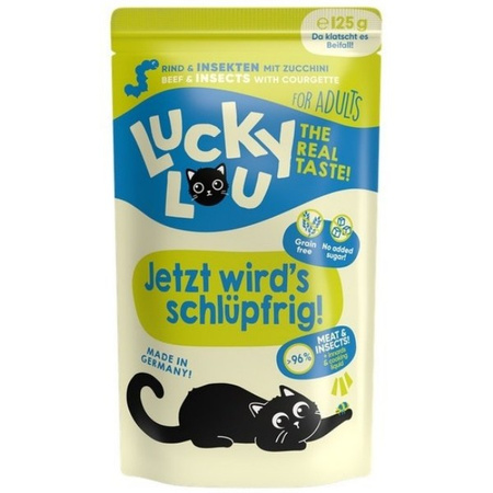 Lucky Lou Lifestage Adult wołowina i owady 125 g