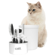 Zestaw pielęgnacyjny dla kotów, sierść długa