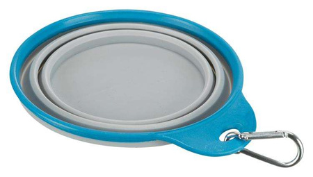 Miska podróżna, silikonowa, z obręczą, 1 l/o 18 cm