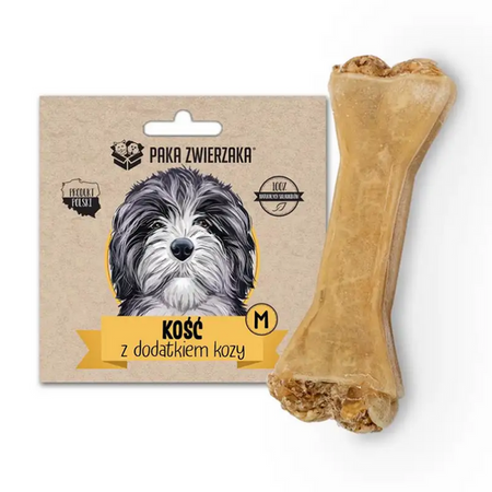 Paka Zwierzaka kość kozina M 12 cm