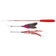 Wędka dla kota, teleskopowa, 40-98cm