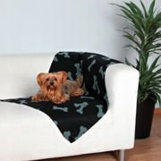 KOC DLA PSA "BARNEY" 100x70cm CZARNY W ŁAPKI