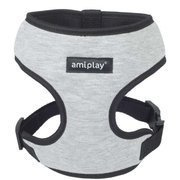 Amiplay szelki bezuciskowe dla psa scout denver szare l