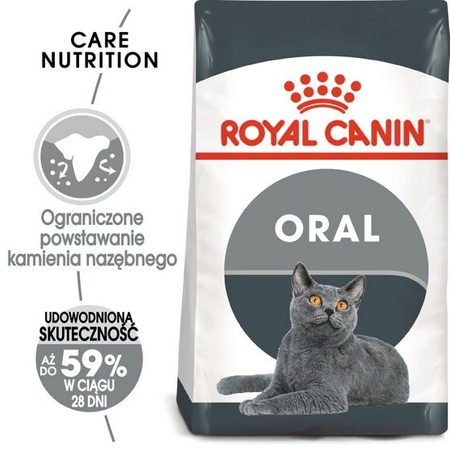Royal canin oral care karma sucha dla kotów dorosłych, redukująca odkładanie kamienia nazębnego 3,5kg