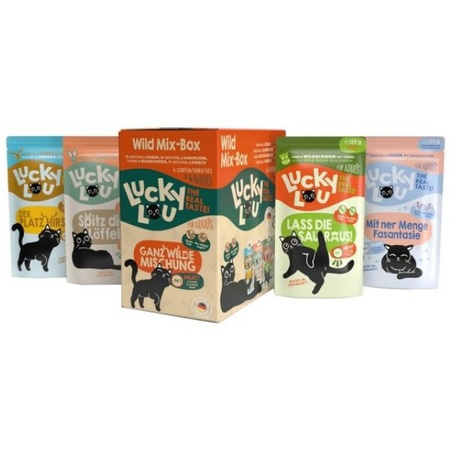 Lucky Lou Lifestage Wild Mix-Box zestaw 12 x 125 g