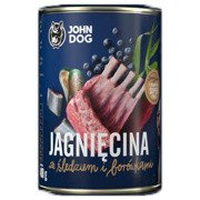 John Dog Berry Line jagnięcina ze śledziem i borówkami 400 g, 800 g