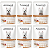 ZESTAW Amanova Puppy Exquisite saszetka dla psa kurczak 6 x 100 g