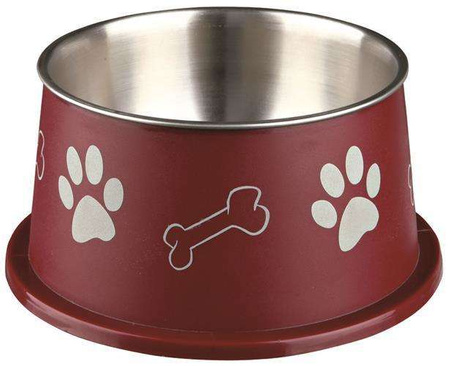 MISKA METALOWA Z PLASTIKOWĄ POWŁOKĄ, 0,9 l/o 15 cm