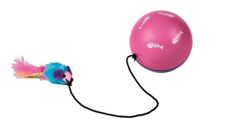 PIŁKA Z SILNIKIEM I MYSZKĄ 9cm