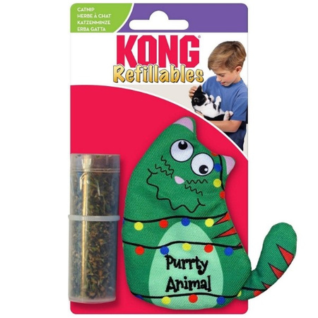 Kong Holiday Refillables Purrsonality zabawka dla kota