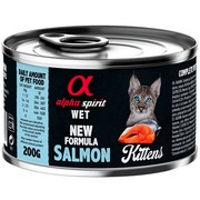 Alpha Spirit Kittens łosoś dla kota 200 g