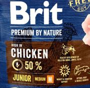 Brit premium by nature junior medium