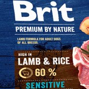 Brit premium by nature sensitive lamb & rice