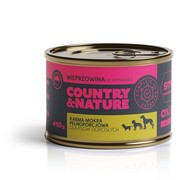 Country&Nature wieprzowina ze szpinakiem 410 g