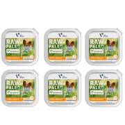 ZESTAW Vet Expert Raw Paleo Pate Mini Adult indyk 6 x 150 g