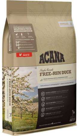Acana singles free-run duck dla psa 6 kg