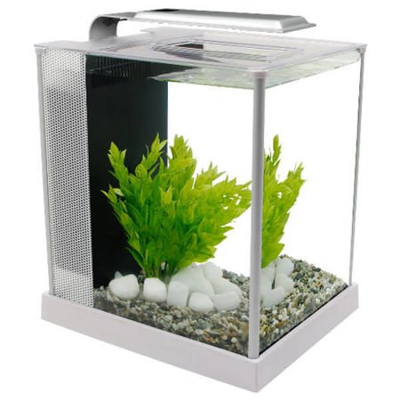 Akwarium szklane Fluval SPEC III z LED, 10L, 27.5 cm x 30 cm x 22.3 cm, białe