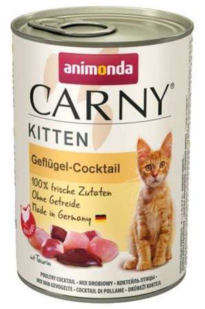 Animonda Carny Kitten Koktajl drobiowy puszka 400g