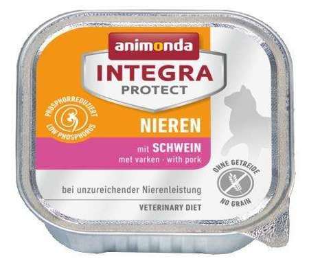 Animonda Integra Protect Nieren dla kota - z wieprzowiną tacka 100g