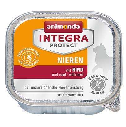 Animonda Integra Protect Nieren dla kota - z wołowiną tacka 100g