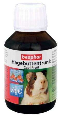 Beaphar cavi fruit nager preparat z witaminą c dla świnek morskich 100 ml