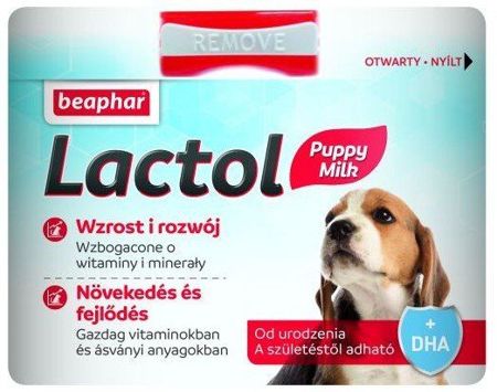 Beaphar lactol puppy milk - preparat mlekozastępczy dla szczeniąt 1kg