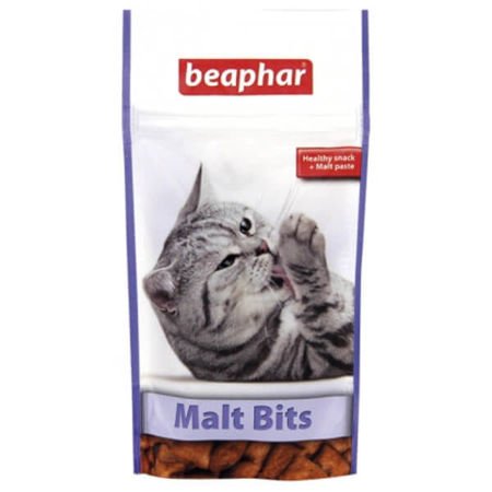 Beaphar malt bits przysmak z malt pastą dla kota 35 g