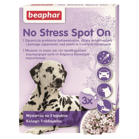 Beaphar no stress spot on dla psów - krople 2,10 ml