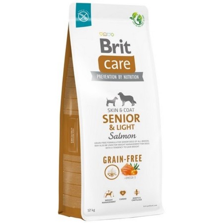 Brit Care Grain Free Senior & Light łosoś dla psa 12 kg