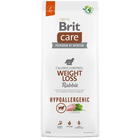 Brit Care Hypoallergenic Weight Loss królik dla psa 12 kg