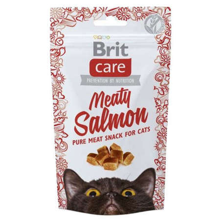 Brit care przysmak meaty salmon dla kota 50 g